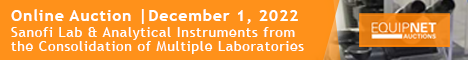 https://www.equipnet.com/auctions/sanofi-laEquipNet Auction: 2nd Sanofi Lab & Analytical Instruments from the Consolidation of Multiple Laboratories - Dec. 1 @ 9 am EST